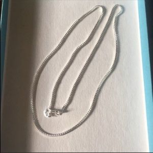 Beautiful 30” 925 sterling silver box chain